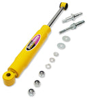 Dobinsons Steering Damper - SD43-017 heavy-duty yellow powder-coated damper with induction hardened rod and mounting hardware