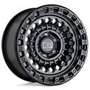 BLACK RHINO SENTINEL 17X8.5 6X139 -10 112 MATTE BLACK off-road wheel featured by Mudify for 4x4 and truck applications