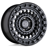 BLACK RHINO SENTINEL 17X8.5 6X139 -10 112 MATTE BLACK off-road wheel featured by Mudify for 4x4 and truck applications
