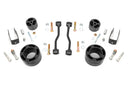 Rough Country 2.5 Inch Leveling Kit Jeep Gladiator JT 4WD (2024-2026) with heavy-duty spacers, sway bar links, and hardware by Mudify