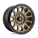 Fuel 1PC D600 Vector- 17X9 -12mm - Matte Bronze Black Bead Ring heavy-duty cast aluminum off-road wheel 6x139.7 bolt pattern