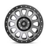 Fuel 1PC D601 Vector- 17X9 -12mm - Matte Gun Metal Black Bead Ring heavy-duty cast aluminum off-road wheel 6x139.7 bolt pattern