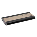 A lightweight and portable ARB Fridge Portable Power Pack Accessory for Zero Fridge Freezer 10900050 with a black and tan cover.