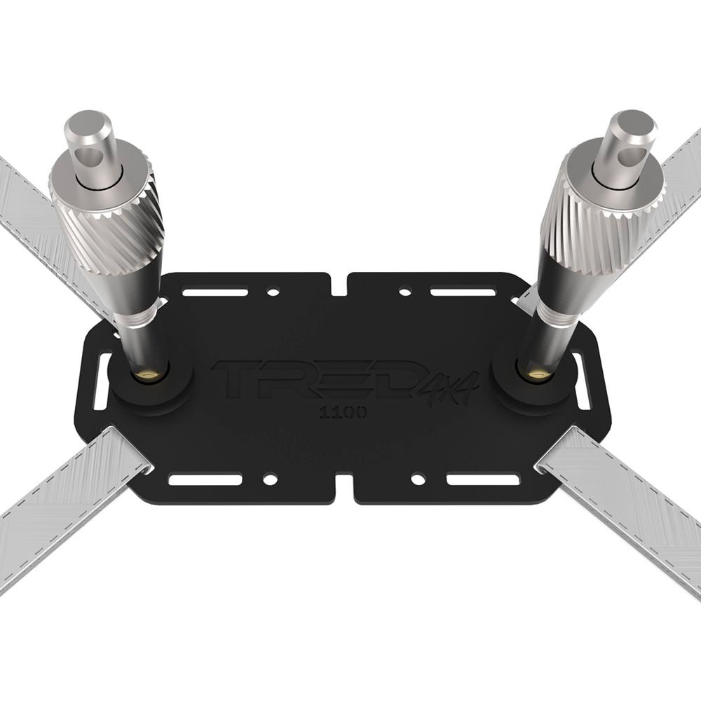 ARB mounting bracket for securely attaching ARB TRED Pro Ratchet Handle TPMKRH recovery boards.