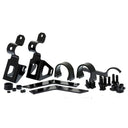 A set of OME BP-51 Fit Kit Front Old Man Emu VM80010025 brackets and hardware for a vehicle, designed to enhance ride quality and optimize suspension systems with efficient shock absorbers.
