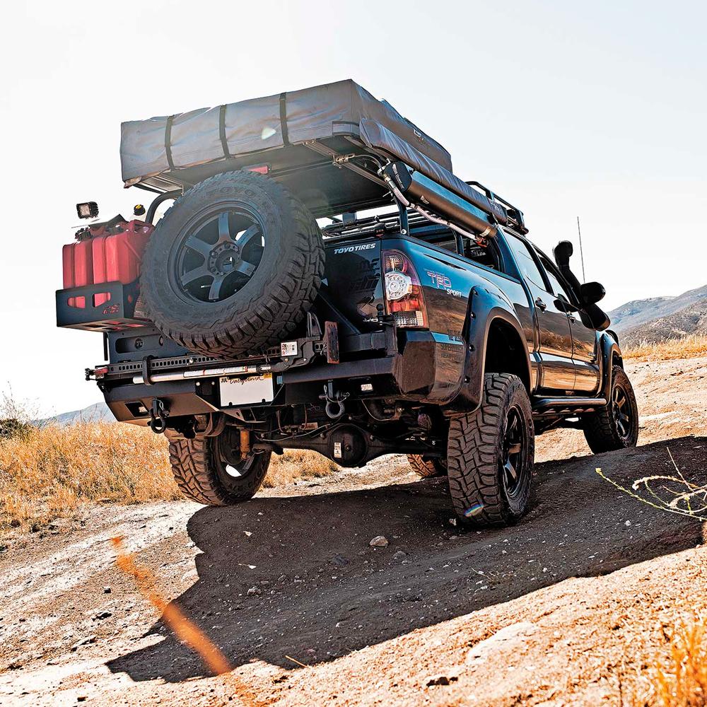 The Old Man Emu Rear Nitrocharger Sport Shock Absorber 60091 for Toyota Tacoma is equipped with heavy gauge reserve tube and nitrogen gas for optimal compression valving.