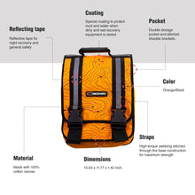 Load image into Gallery viewer, A waterproof diagram highlighting the compact features of the ARB Compact Recovery Bag ARB503A.