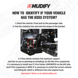 Learn how to identify if your vehicle has the Old Man Emu BP-51 3.25 - 3.5 inch Lift Kit for 4Runner w/ KDSS (10-23) system, which includes the Old Man Emu BP-51 shock absorbers known for their off-road performance and adjustable damping capabilities.