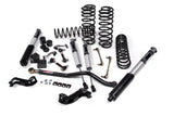 A JKS 2.5 Inch Jeep Wrangler JL (18-ON) 4 Door J-Kontrol Lift Kit, optimized for offroad articulation and featuring durable springs.