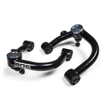 Load image into Gallery viewer, A pair of BDS Suspension Upper Control Arms for Toyota Tacoma 2005-ON with white background.