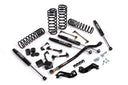 A JKS Suspension System for a jeep with Coil Springs and Control Arm.