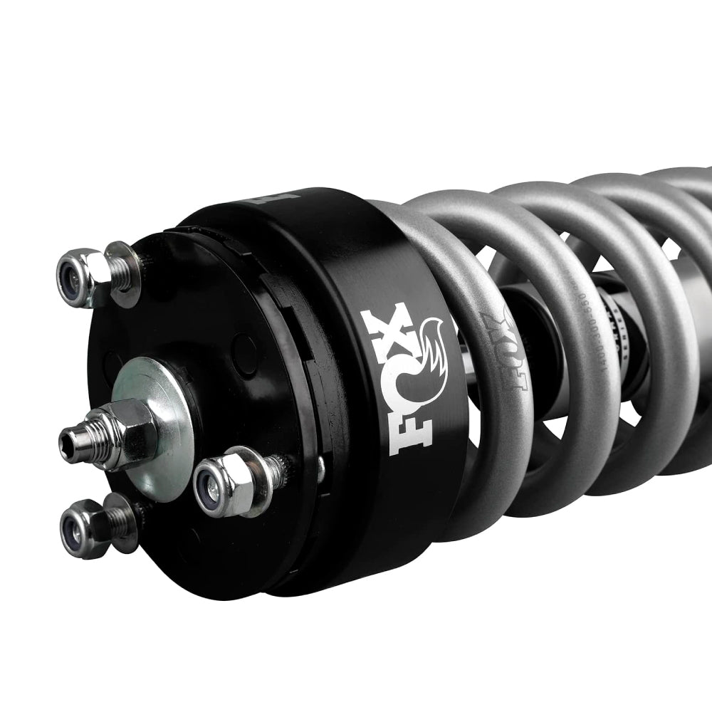 Fox Racing shock absorber with a long lasting finish and seamless steel body for a Fox Racing suspension system.