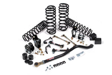 Load image into Gallery viewer, A JKS suspension kit for a Jeep Wrangler JL (18-ON) 4 Door with dual rate coil springs and gas shocks.