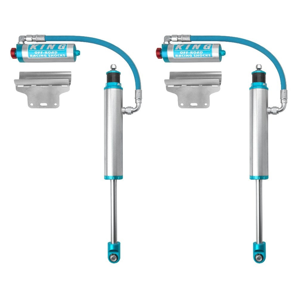 King Shocks Rear 2.5 Remote Reservoir Shocks w/Adjuster for Tacoma 05-ON (PAIR)
