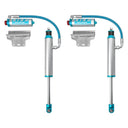 King Shocks Rear 2.5 Remote Reservoir Shocks w/Adjuster for Tacoma 2005-ON heavy-duty suspension upgrade pair