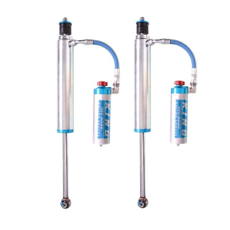 King Shocks Rear 2.5 Remote Reservoir Shocks w/Adjuster for Tundra 07-21 (PAIR)