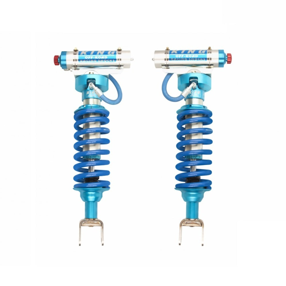 King Shocks Front 2.5 Remote Reservoir Ext. Travel Coilover w/Adjuster (PAIR) for RAM 1500 19-ON (4WD)