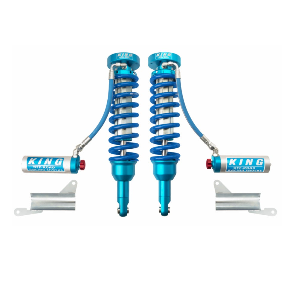 King Shocks Front 2.5 Remote Reservoir Coilover w/Adjuster for 4Runner w/ KDSS 10-ON (PAIR)