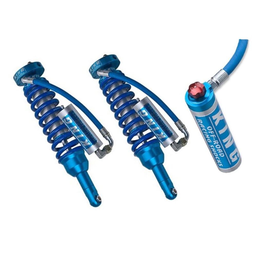 King Shocks Front 2.5 Remote Reservoir Coilover w/Adjuster for LandCruiser 200 Series (PAIR) heavy-duty suspension kit