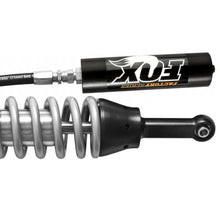 Load image into Gallery viewer, Fox Racing shocks and springs with a long-lasting finish for a motocross bike.