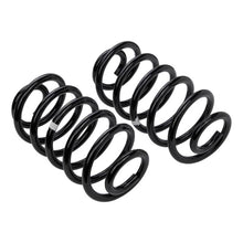 Load image into Gallery viewer, A pair of ARB Old Man Emu Rear Coil Springs 2996 for Jeep Wrangler LJ 03-06, featuring coil spring end configurations, showcased against a clean white background for easy installation.