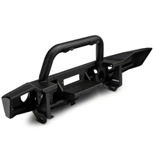 Load image into Gallery viewer, An ARB Front Deluxe Winch Bar For Jeep Wrangler JK (2007-2020) ARB 3450260 bumper for a Jeep Wrangler JK.