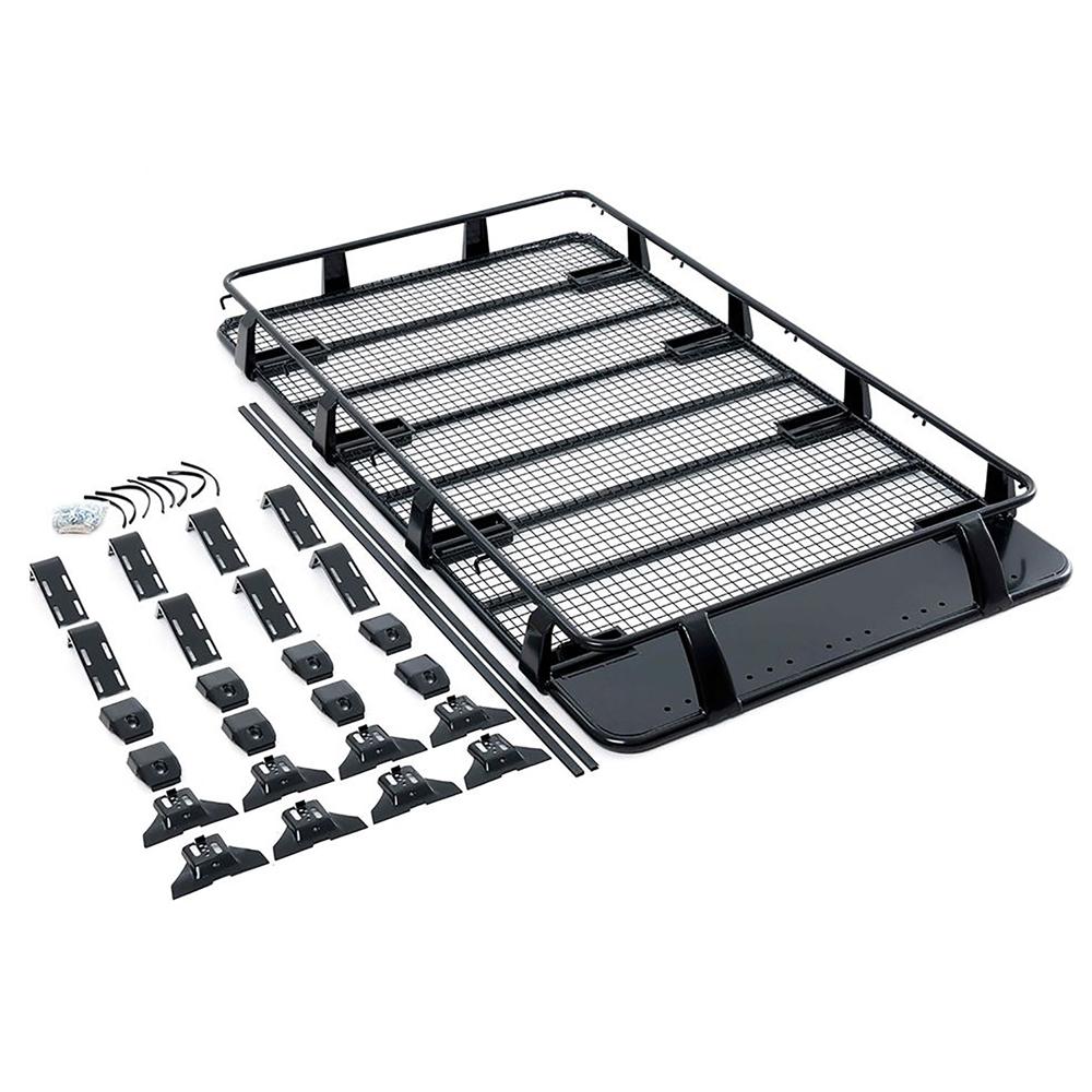 A high-quality ARB Steel Rack with Mesh Floor Kit 70” X 44” for Toyota 4Runner 2003-2009 with a sturdy load capacity.
