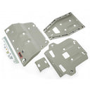 A set of Toyota Prado front bumper parts with ARB Under Vehicle Skid Plates System with kinetic (KDSS) 5421110 by ARB.