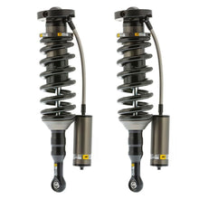 Load image into Gallery viewer, A pair of Old Man Emu BP-51 Front Coilover BP5190002R RH shock absorbers with a remote reservoir for the Toyota Tacoma.