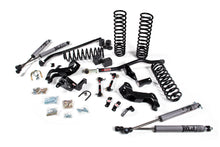 Load image into Gallery viewer, A JKS 3.5 Inch Jeep Wrangler JK (06-18) 4 Door J-Kontrol Lift Kit designed for optimal offroad articulation and exceptional handling. The advanced suspension system includes specially engineered springs.