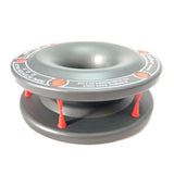 A Factor 55 Rope Retention Pulley Snatch Block 00260 with a soft shackle on a white surface.