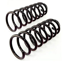 Load image into Gallery viewer, A pair of Old Man Emu Rear Coil Springs 2899 for Toyota Prado 150 Series (LWB MODELS) 1.5 inch Estimated Lift on a white background, with easy installation.