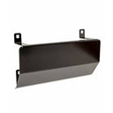 A black metal shelf with a white background featuring an ARB Roller Fairlead Cover Panel 3500850 for Toyota 200 Series / Tacoma /Ford Rang PX - PXII - Everest -/Nissan Navara NP300/ Mazda BT50 2011 / Hilux Wide-Narrow.