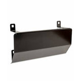 A black metal shelf with a white background featuring an ARB Roller Fairlead Cover Panel 3500850 for Toyota 200 Series / Tacoma /Ford Rang PX - PXII - Everest -/Nissan Navara NP300/ Mazda BT50 2011 / Hilux Wide-Narrow.