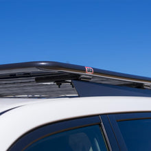 Load image into Gallery viewer, This car features a Steel Flat Rack 87” X 44” for Toyota Land Cruiser 200 Series 2008 - 2021 ARB 3800230KLC2, providing secure storage thanks to the fitting kit.