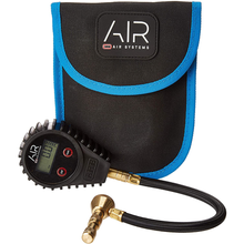 Load image into Gallery viewer, The ARB E-Z Deflator Digital Gauge ARB510 is in a pouch with a hose.