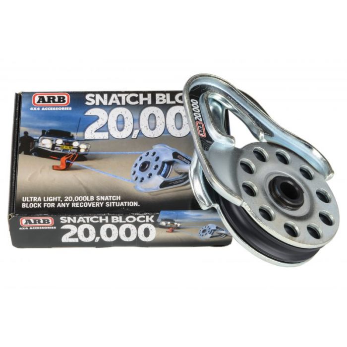 Factor 55 20,000-LB Snatch Block for off-road driving.
