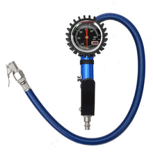 Load image into Gallery viewer, Tire Pressure Monitor Inflator and Deflator with Analog Gauge and Braided Flexible Hose Blue ARB ARB605A