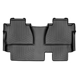 Upgrade your Toyota Tundra (2014-2021) with top-of-the-line floor protection. These black Weathertech DigitalFit 2nd Row Floor Liners are made from high-density tri-extruded material, ensuring maximum durability and coverage.