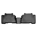 Weathertech DigitalFit 2nd Row Floor Liners for Toyota FJ Cruiser (2007-2016) by Weathertech provide advanced floor protection for the front and rear of a car. Made from a high-density tri-extruded material, these black floor liners are designed to
