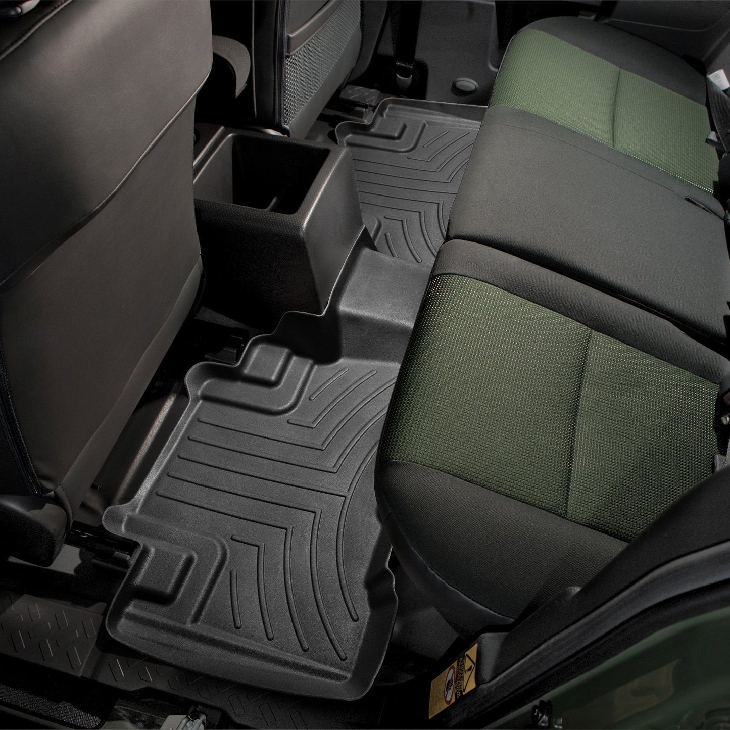 The Jeep Wrangler is now equipped with Weathertech DigitalFit 2nd Row Floor Liner for Toyota FJ Cruiser (2007-2016), providing advanced floor protection. Made from high-density, tri-extruded material, these liners are built to withstand.