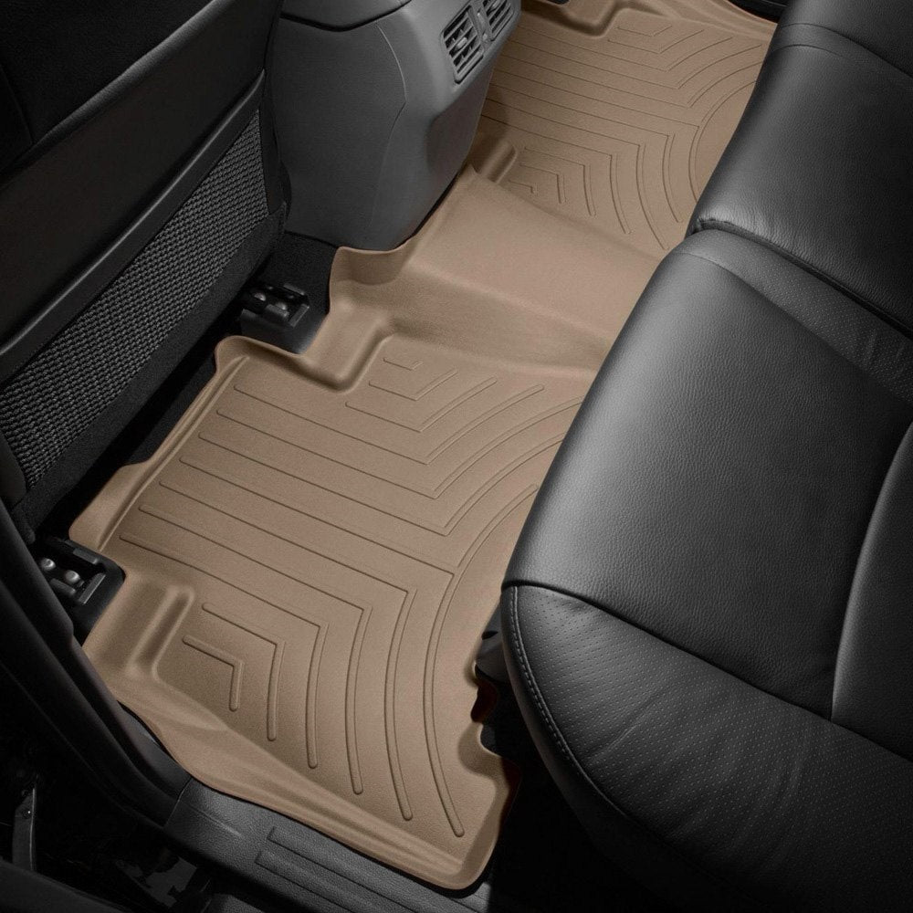 Weathertech Floorliner HP 2nd Row Floor Mats for Toyota 4Runner (2013-2023) - custom fit for extreme weather environments.