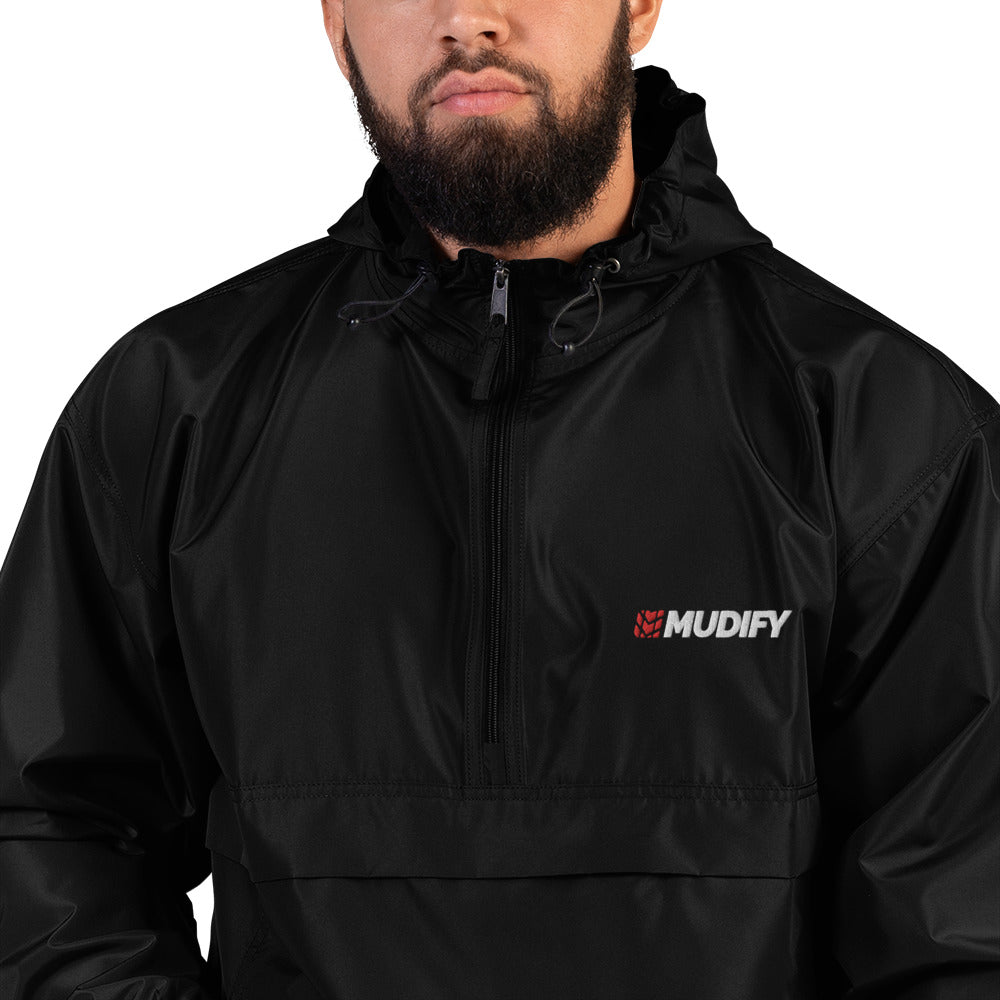 Embroidered Mudify Packable Jacket