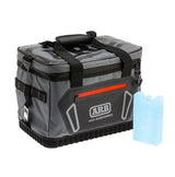 ARB Cooler Bag 10100376 heavy-duty PVC insulated soft cooler with durable handles and 12-hour ice retention for off-road use