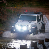 The ARB Intensity Solis Lighting Kit + Wiring Loom (SPOT / FLOOD) offers waterproof capabilities and a dimming feature to adjust the intensity of the lighting.