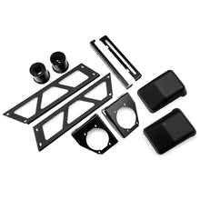 Load image into Gallery viewer, A set of black parts for the Front Deluxe Winch Bar For Jeep Wrangler JK (2007-2020) ARB 3450260.
