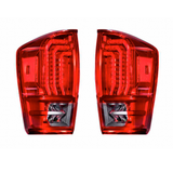 A pair of Morimoto XB Led Tails LF702 for a Toyota Tacoma truck.