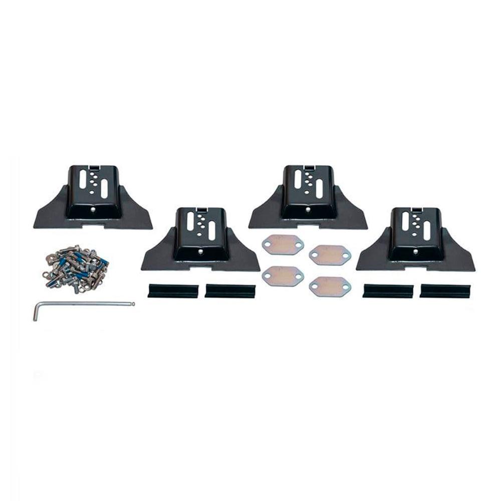A fitting kit of four ARB metal brackets and screws on a white background.