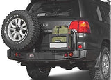 ARB Modular Rear Bumper 5611210 for Toyota LandCruiser 80 Series (1990-1997) rear cargo rack offering maximum protection with a vehicle-specific design.