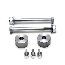 Load image into Gallery viewer, A set of ReadyLIFT stainless steel bolts and nuts on a white background that improves the stance of a Toyota Tundra 2007-2021 Diff. Drop Spacer Kit 47-5005.